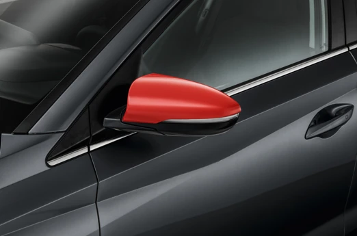 i20 Spiegelkappen-Set, tomatenrot