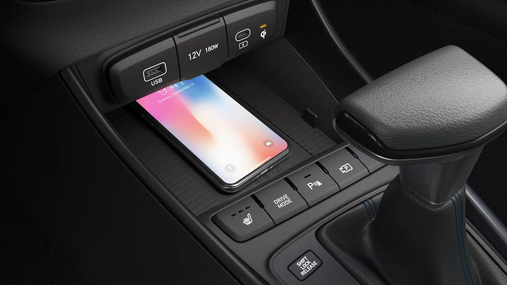 Hyundai Bayon Kabellose Ladestation